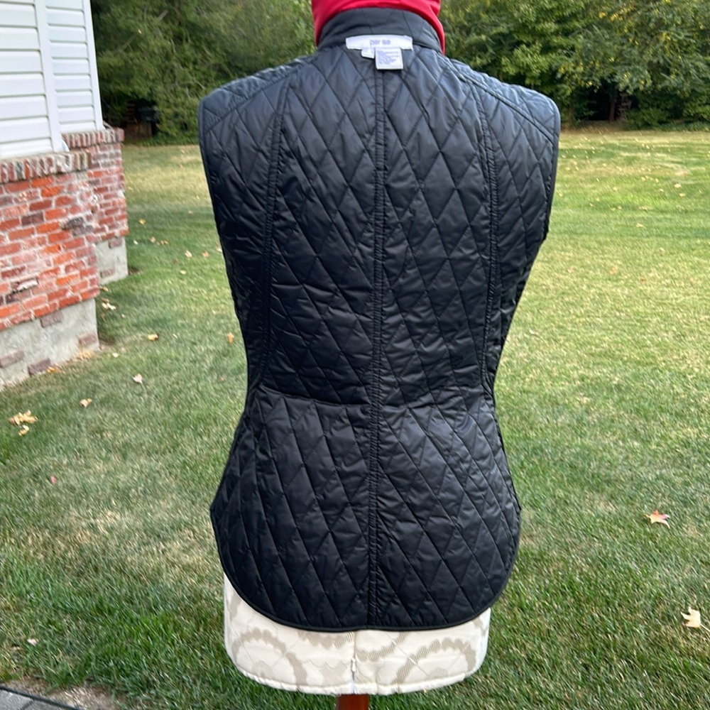 NWT Reversible Red to Black Carlisle Per Se Venom Cherry Red Quilted Vest - Picture 8 of 15